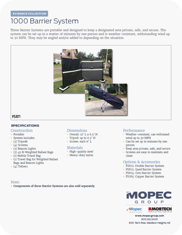 Spec Sheet
