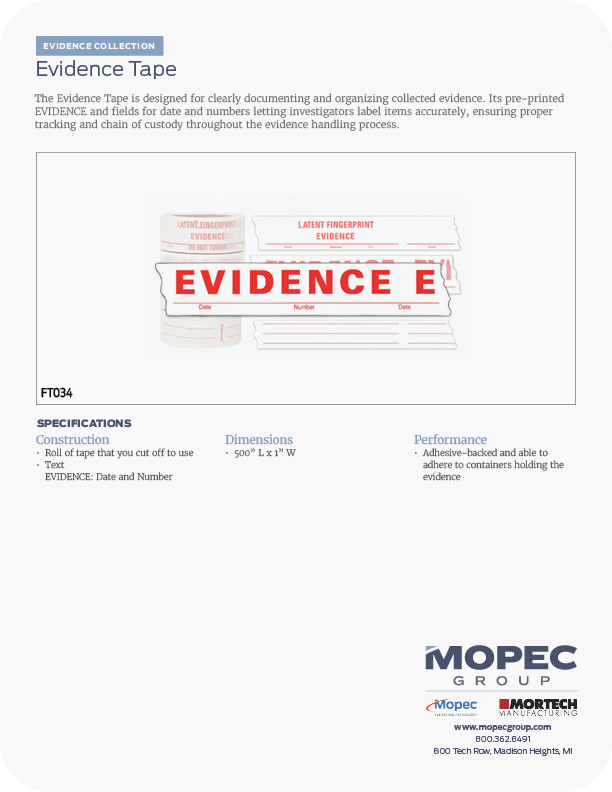 Spec Sheet