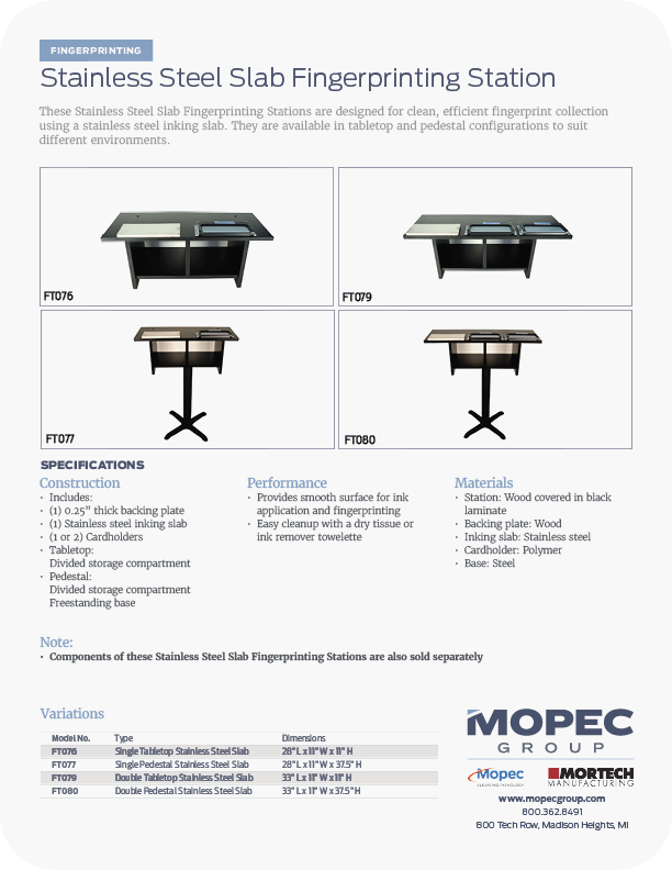 Spec Sheet