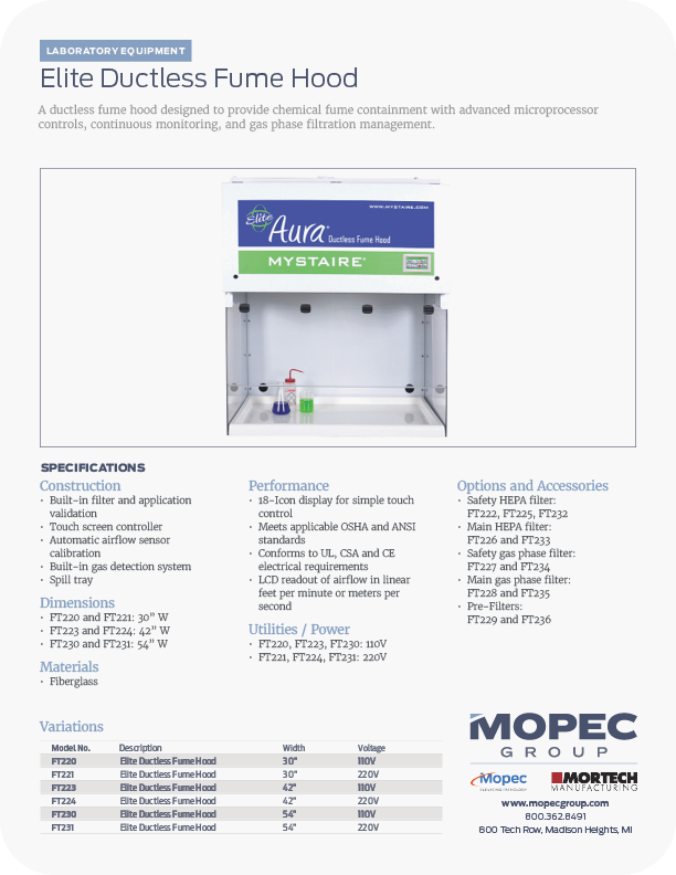 Spec Sheet