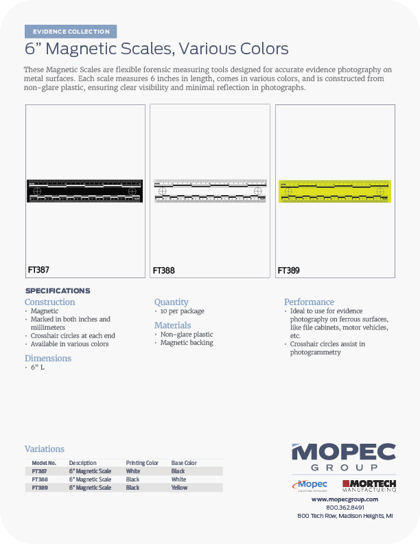 Spec Sheet