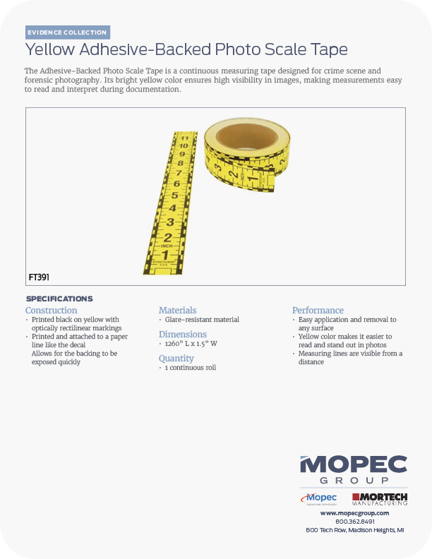 Spec Sheet