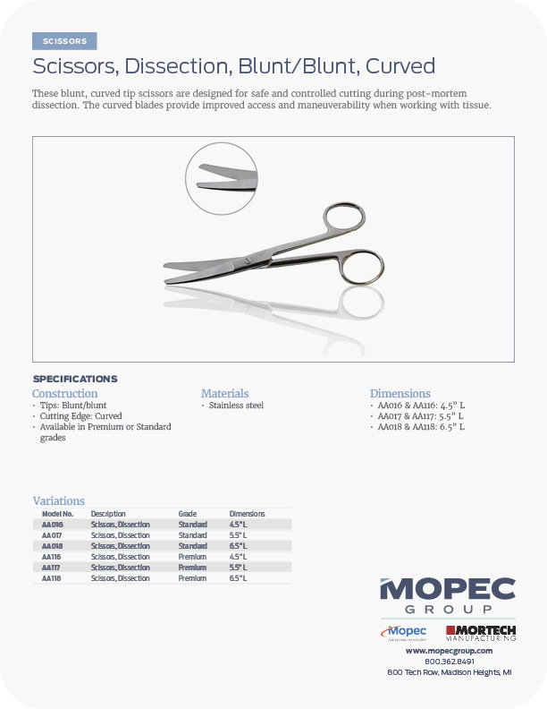 Spec Sheet