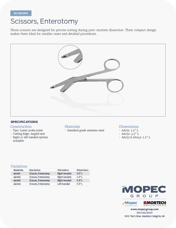 Spec Sheet