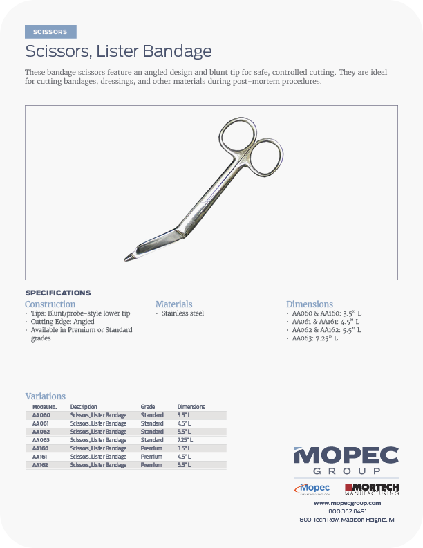 Spec Sheet