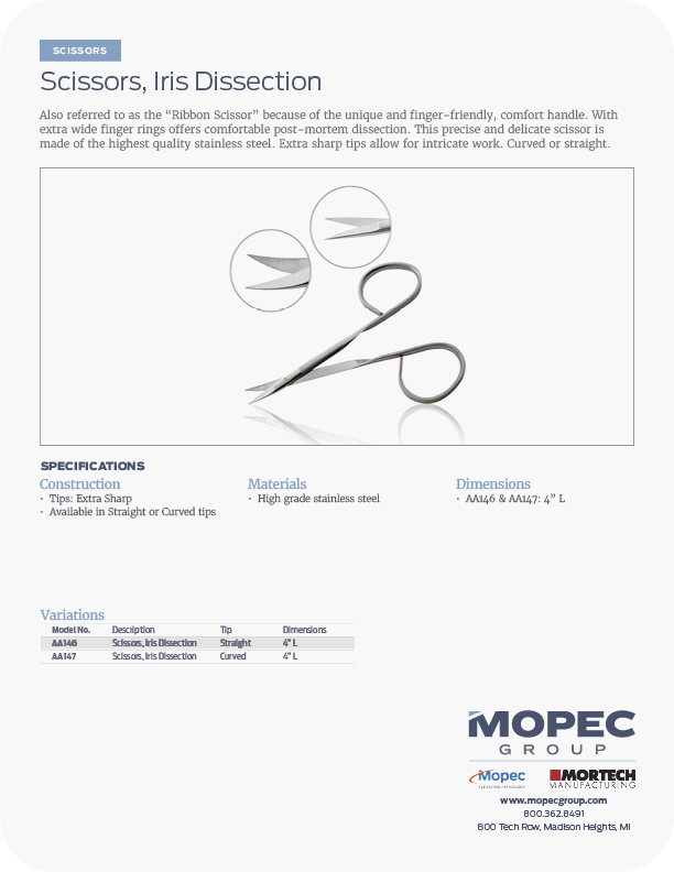 Spec Sheet