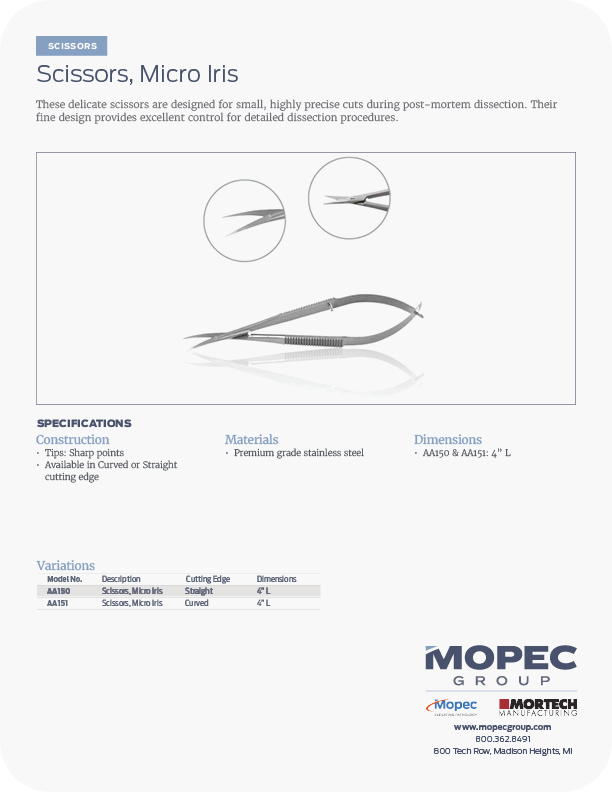 Spec Sheet