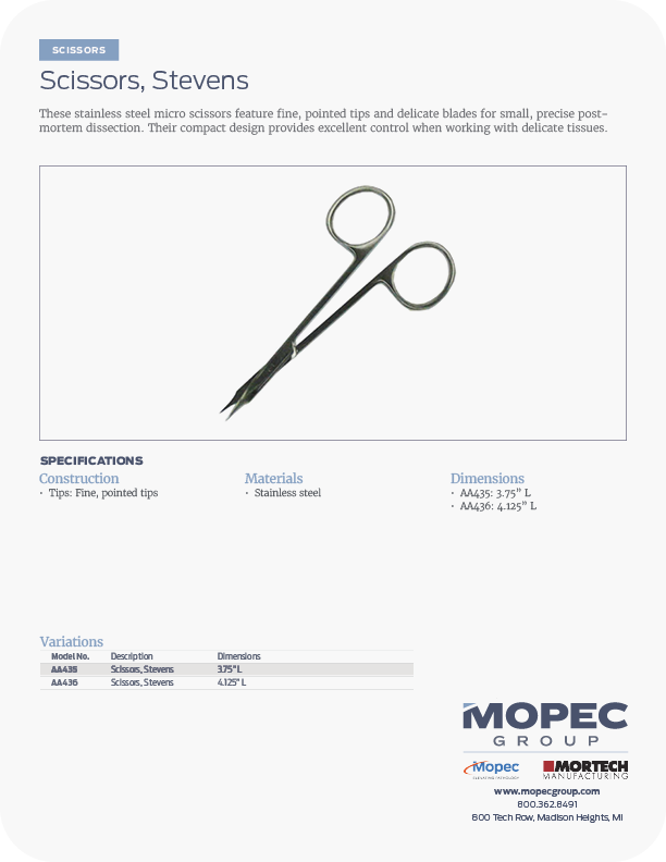 Spec Sheet