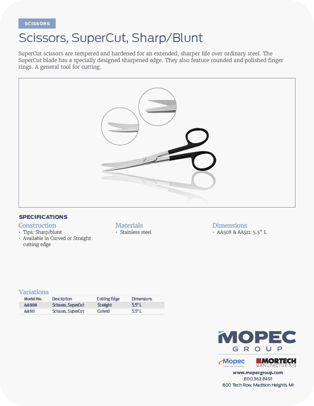 Spec Sheet