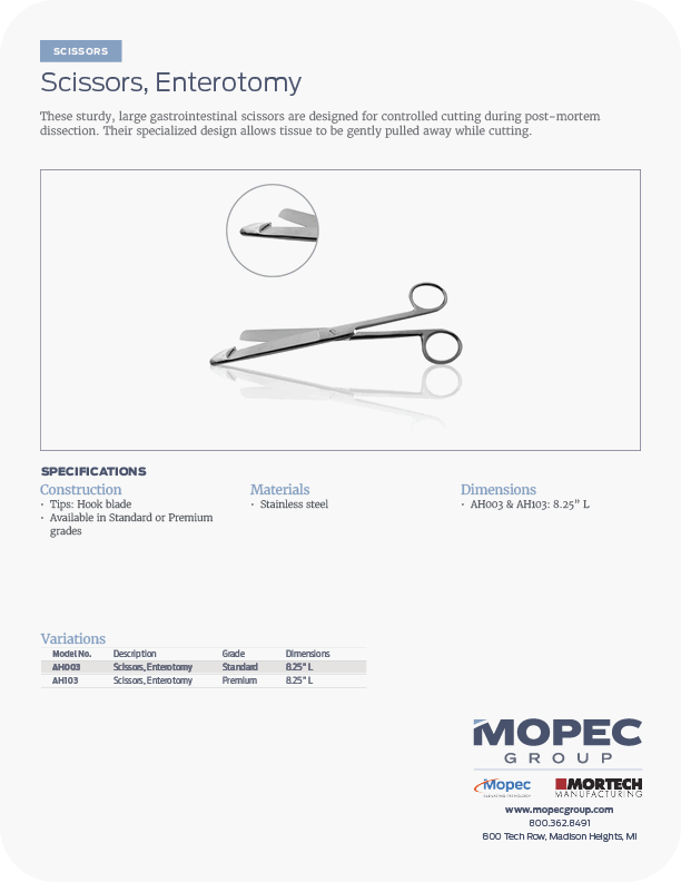 Spec Sheet