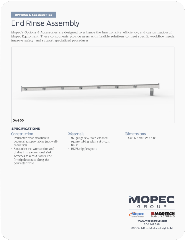 Spec Sheet