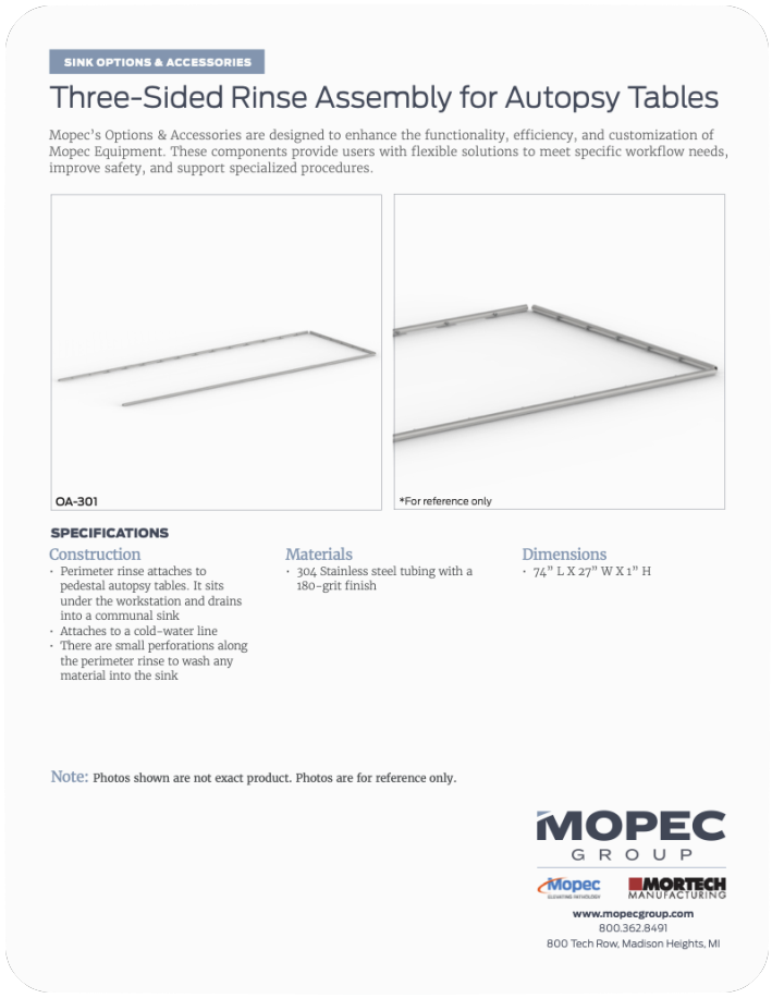 Spec Sheet