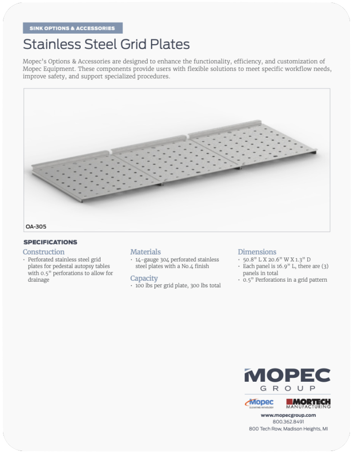 Spec Sheet