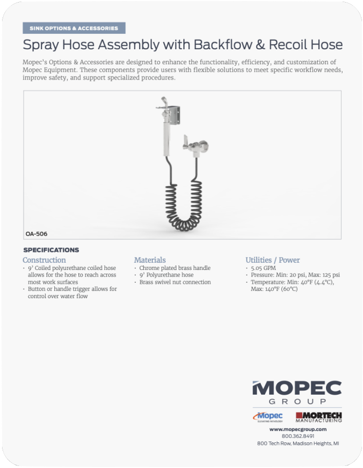 Spec Sheet