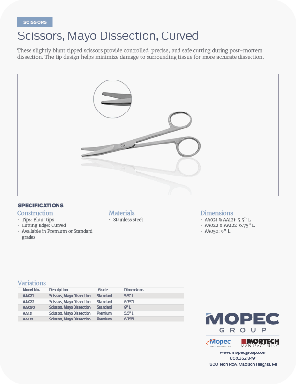 Spec Sheet