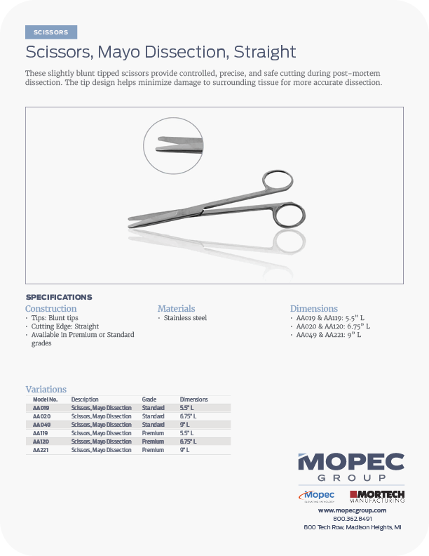 Spec Sheet
