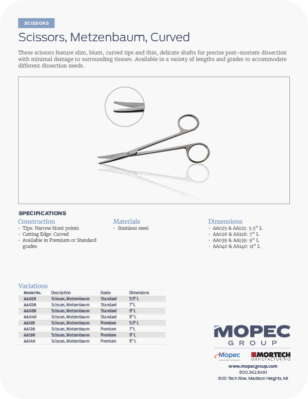 Spec Sheet