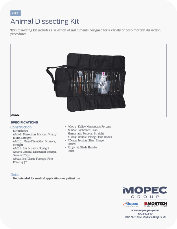 Spec Sheet