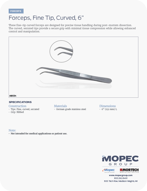 Spec Sheet