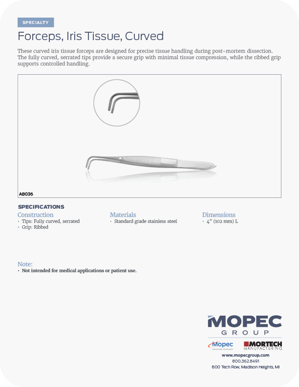 Spec Sheet