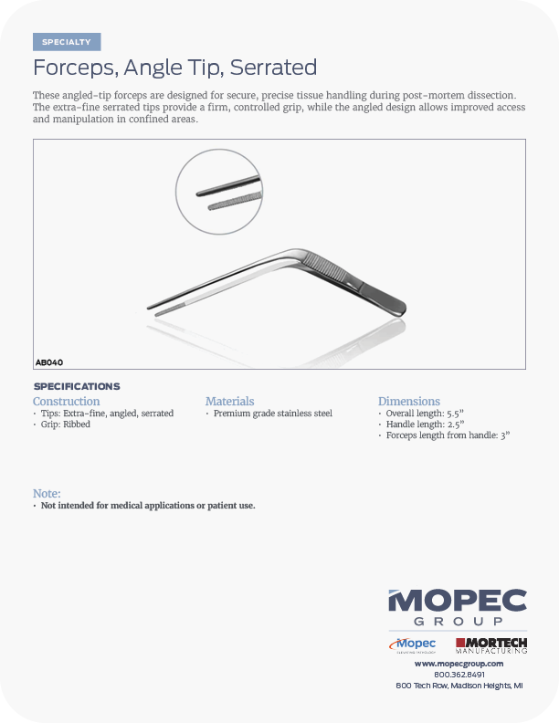 Spec Sheet