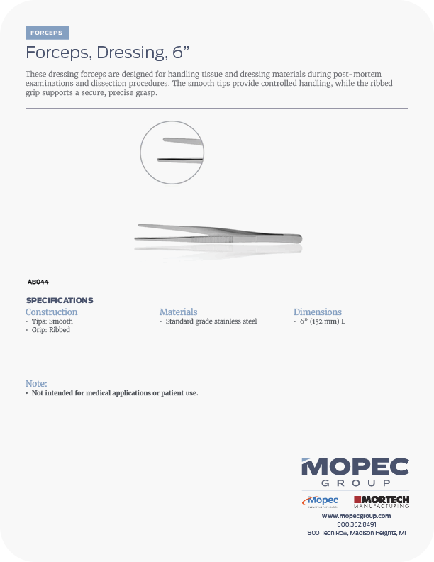 Spec Sheet