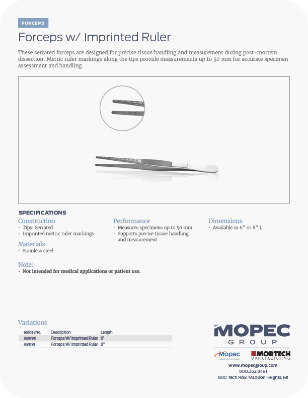 Spec Sheet