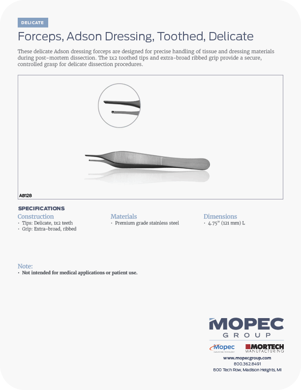 Spec Sheet