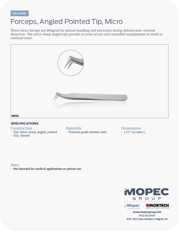 Spec Sheet