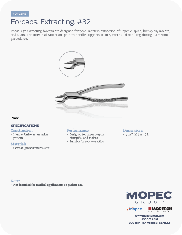 Spec Sheet