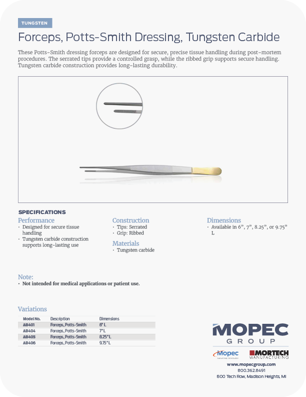Spec Sheet