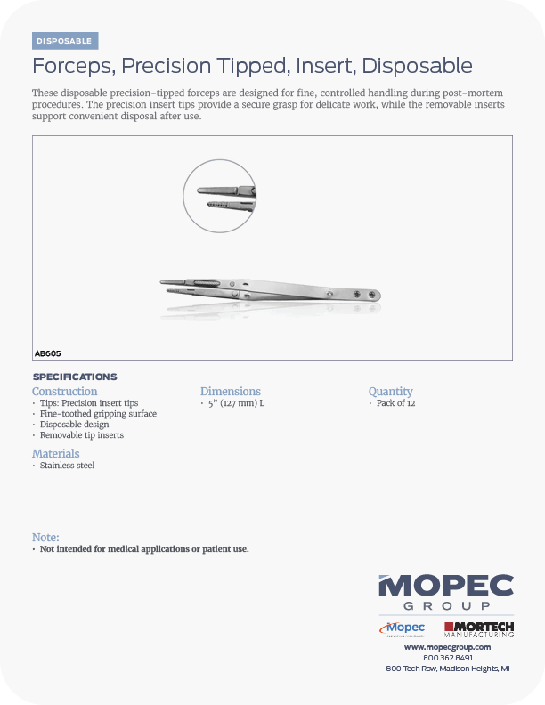 Spec Sheet