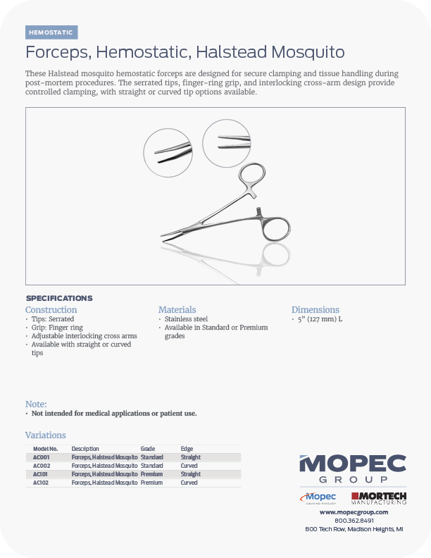 Spec Sheet