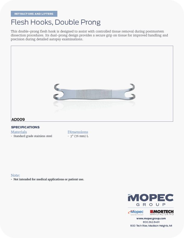 Spec Sheet