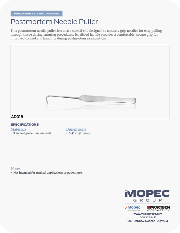 Spec Sheet