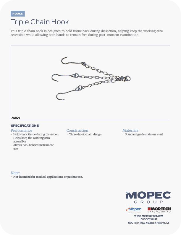 Spec Sheet