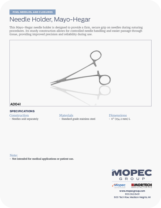 Spec Sheet
