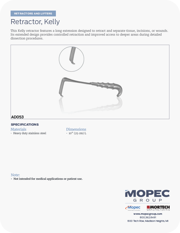 Spec Sheet