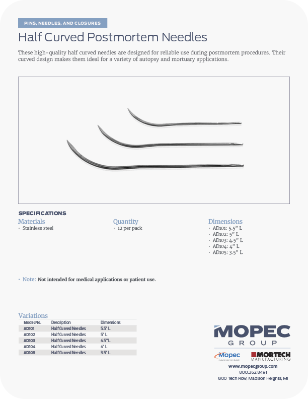 Spec Sheet