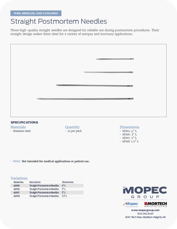 Spec Sheet