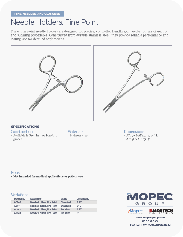 Spec Sheet