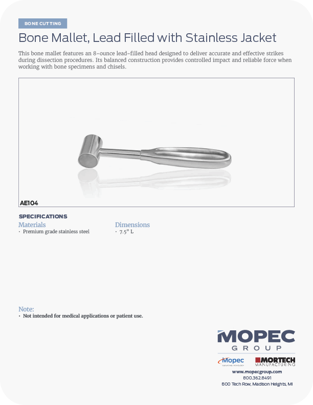 Spec Sheet