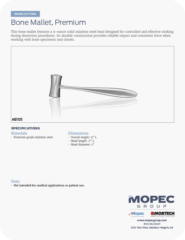 Spec Sheet