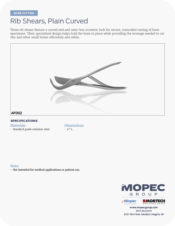 Spec Sheet