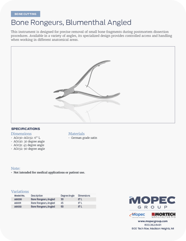Spec Sheet