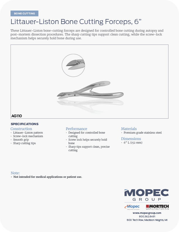 Spec Sheet