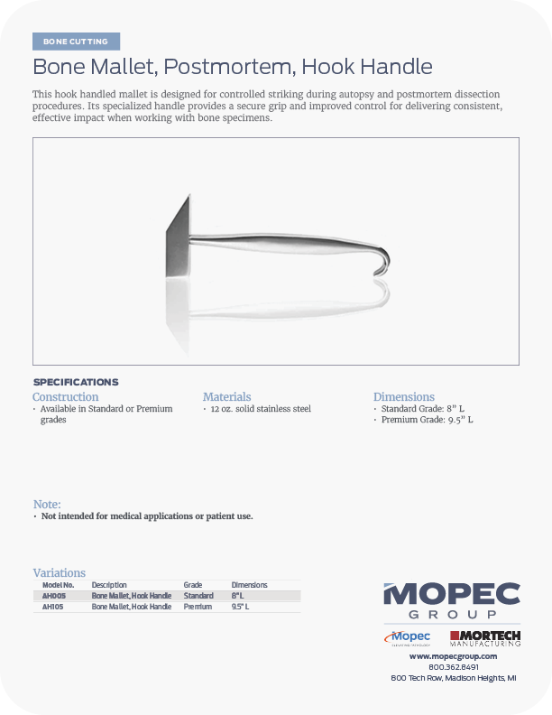 Spec Sheet