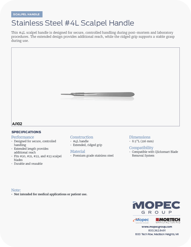 Spec Sheet