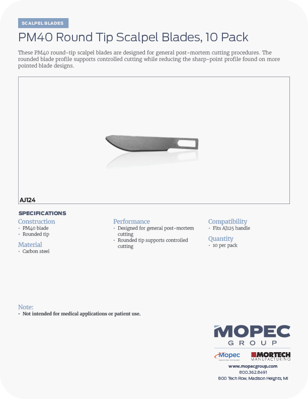 Spec Sheet