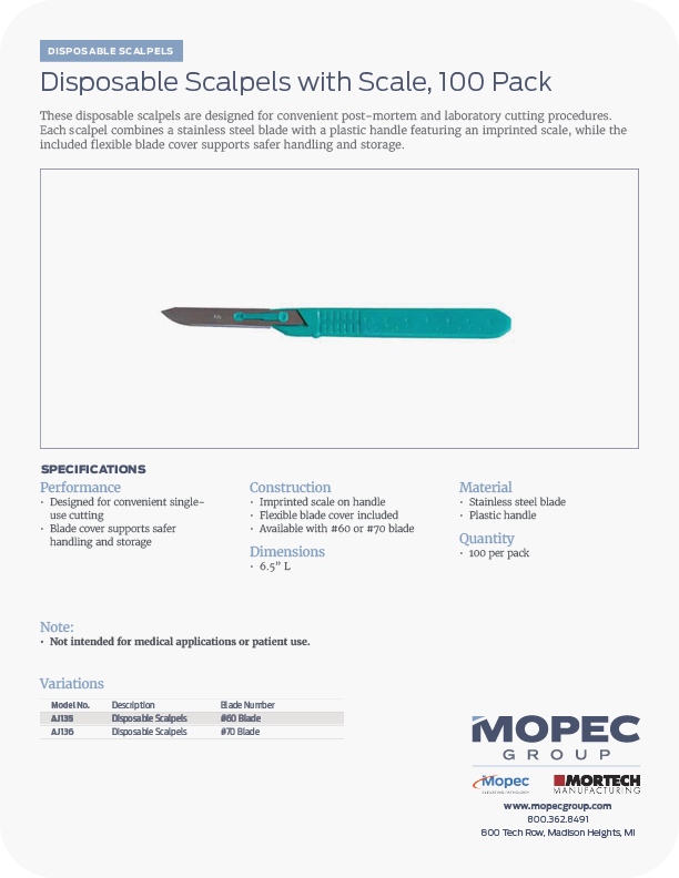 Spec Sheet